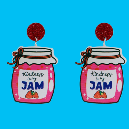 Kindness Jam  drop earrings